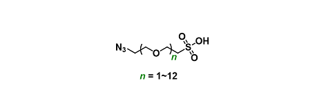 Azido-PEGn-sulfonic acid